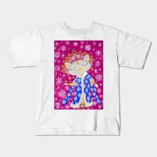 Snegurochka Kitty Kids T-Shirt